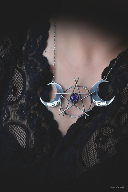 Triple goddess with belladonna