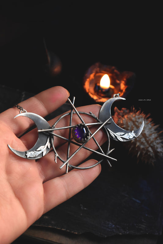 Triple goddess with belladonna